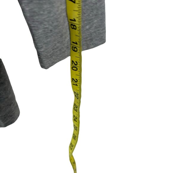 Sundance Grey Long Sleeve Ruched Scoop Neck Top Small - Picture 5 of 7